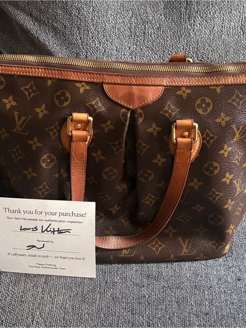 Louis Vuitton Monogram Palermo pm - Picture 3 of 12